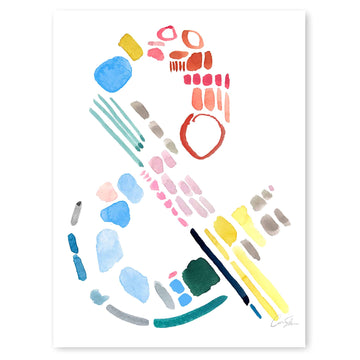 Color Letter & Print by Nashville Artist Caitlin Shirock
