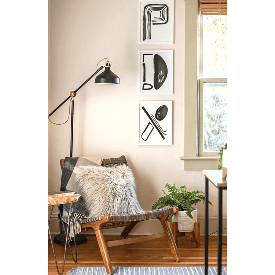 B & W Letter P Print