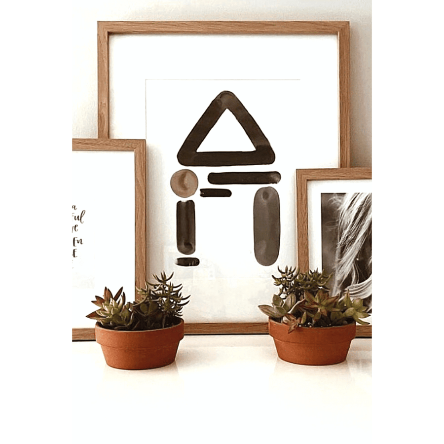 Neutral Letter A Print