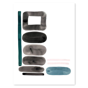 Neutral Letter L Print by Artist Caitlin Shirock