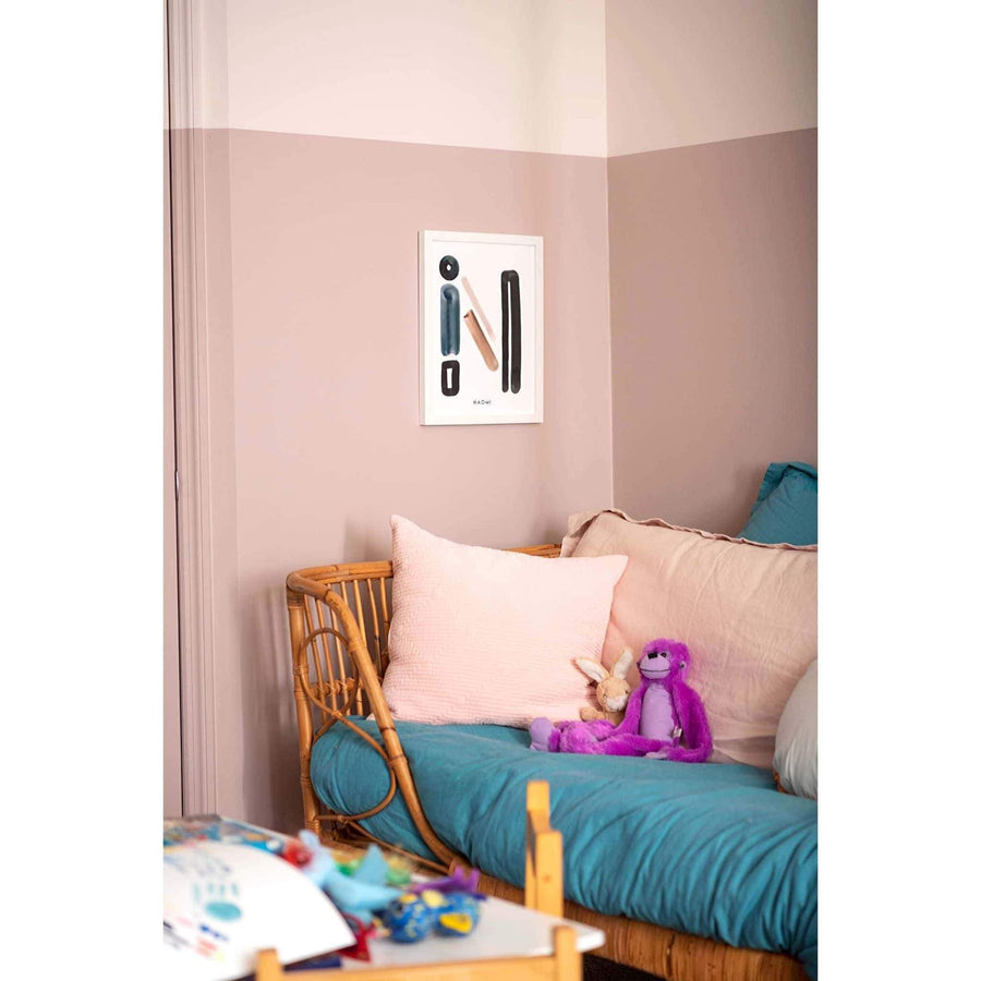 Neutral Letter N Print - Cash Color Lifestyle-2