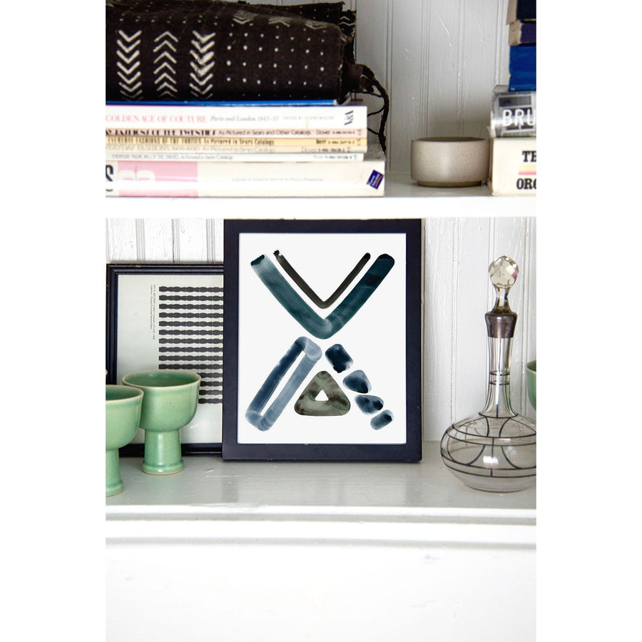 Neutral Letter X Print - Cash Color Lifestyle-1